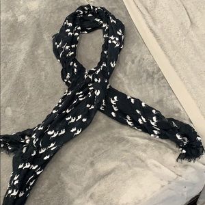 aeorpostle animal print scarf